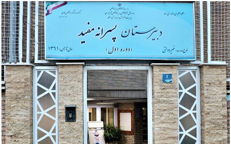دبیرستان متوسطه دوره اول پسرانه غیر دولتی مفید