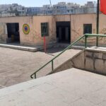 حیاط هنرستان دخترانه کاردانش امام صادق(ع) منطقه ۱۴ تهران