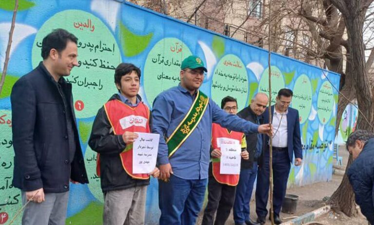تقدیری دانش‌آموزان