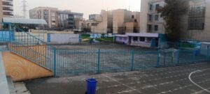 حیاط ورزشی مدرسه امام سجاد