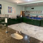 نمای کلی آزمایشگاه مجتمع آموزشی فضه