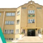 نمای بیرونی ساختمان مجتمع آموزشی خاتم ولنجک، دبیرستان و هنرستان خاتم