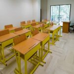 کلاس درس مجهز دبیرستان شکوفا در فرمانیه تهران